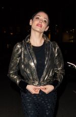 ROSE MCGOWAN Leaves Ash from Chaos Private View at Lazinc Gallery in New York 04/19/2018