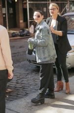 ROSE MCGOWAN Out and About in New York 04/11/2018