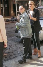 ROSE MCGOWAN Out and About in New York 04/11/2018