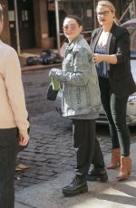 ROSE MCGOWAN Out and About in New York 04/11/2018