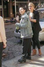 ROSE MCGOWAN Out and About in New York 04/11/2018
