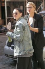 ROSE MCGOWAN Out and About in New York 04/11/2018