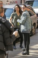 ROSE MCGOWAN Out and About in New York 04/11/2018