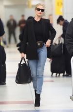 ROSIE HUNTINGTON-WHITELEY at JFK Airport in New York 04/03/2018