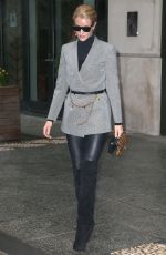 ROSIE HUNTINGTON-WHITELEY Out and About in New York 04/04/2018