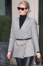 ROSIE HUNTINGTON-WHITELEY Out and About in New York 04/04/2018