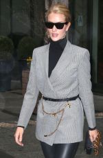 ROSIE HUNTINGTON-WHITELEY Out and About in New York 04/04/2018