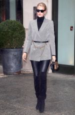 ROSIE HUNTINGTON-WHITELEY Out and About in New York 04/04/2018