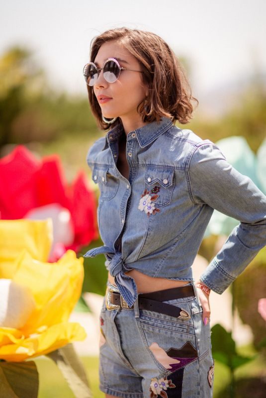 ROWAN BLANCHARD at Festival Kick-off Brunch by Ugg at Coachella Festival 04/13/2018