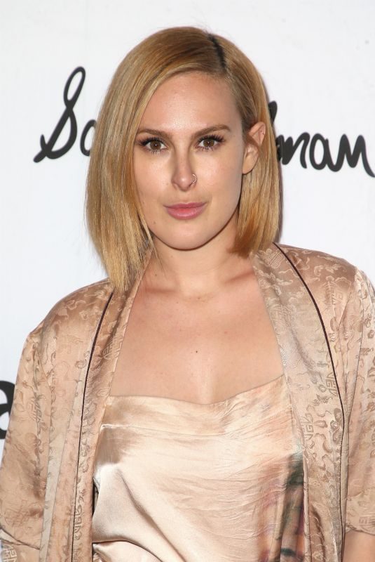 RUMER WILLIS at Marie Claire Fresh Faces Party in Los Angeles 04/27/2018