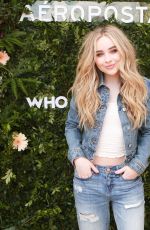 SABRINA CARPENTER at Sabrina Carpenter for Aeropostale Event in Los Angeles 04/08/2018