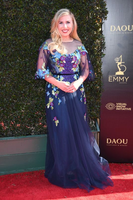 SAINTY REID at Daytime Creative Arts Emmy Awards in Los Angeles 04/27/2018