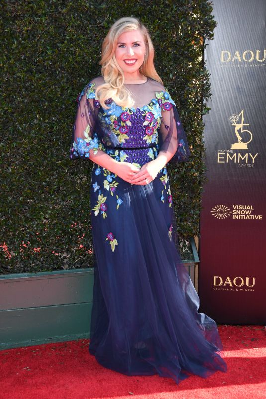 SAINTY REID at Daytime Creative Arts Emmy Awards in Los Angeles 04/27/2018