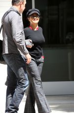 SALMA HAYEK Out and About in Los Angeles 04/12/2018