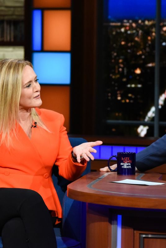 SAMANTHA BEE at Llate Show with Stephen Colbert 03/27/2018