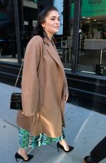 SAMANTHA COLLEY Leaves Build Series in New York 04/20/2018