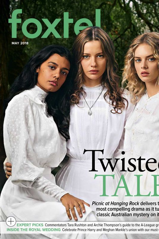SAMARA WEAVING, LILY SULLIVAN and MADELEINE MADDEN in Foxtel Magazine, May 2018