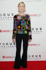 SAOIRSE RONAN at Focus Features Presentation at Cinemacon in Las Vegas 04/25/2018
