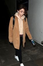 SARAH HYLAND at LAX Airport in Los Angeles 04/24/2018