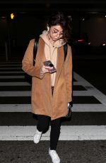 SARAH HYLAND at LAX Airport in Los Angeles 04/24/2018