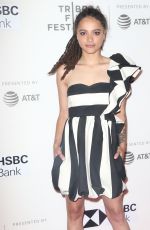 SASHA LANE at Miseducation of Cameron Post Premiere at Tribeca Film Festival 04/22/2018