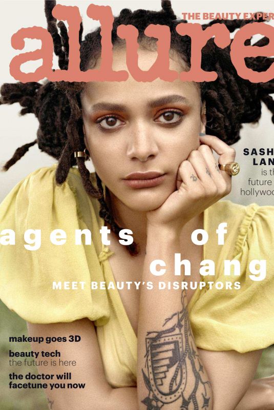SASHA LANE in Allure Magazine, May 2018 Issue