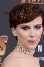 SCARLETT JOHANSSON at Avengers: Infinity War Premiere in Los Angeles 04/23/2018