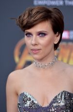 SCARLETT JOHANSSON at Avengers: Infinity War Premiere in Los Angeles 04/23/2018