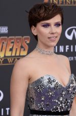 SCARLETT JOHANSSON at Avengers: Infinity War Premiere in Los Angeles 04/23/2018