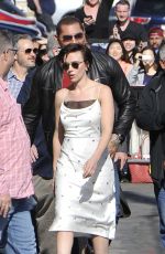 SCARLETT JOHANSSON at Jimmy Kimmel Live in Hollywood 04/24/2018