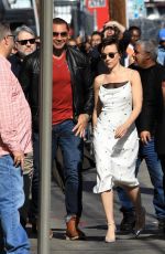 SCARLETT JOHANSSON at Jimmy Kimmel Live in Hollywood 04/24/2018