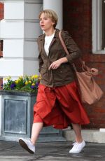 SCARLETT JOHANSSON on the Set of Untitled Noah Baumbach Project in Brooklyn 04/03/2018