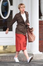 SCARLETT JOHANSSON on the Set of Untitled Noah Baumbach Project in Brooklyn 04/03/2018
