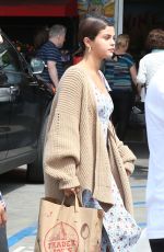 SELENA GOMEZ Arrives at Sunday Church Service on Easter in Los Angeles 04/01/2018