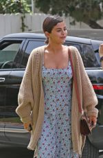 SELENA GOMEZ Arrives at Sunday Church Service on Easter in Los Angeles 04/01/2018