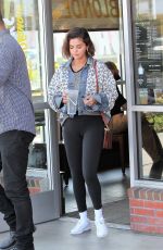 SELENA GOMEZ at a Starbucks in Los Angeles 04/04/2018