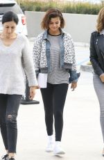 SELENA GOMEZ Heading to Water Grill for Lunch in Newport Beach 04/04/2018