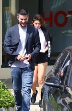 SELENA GOMEZ Leaves a Gym in Beverly Hills 04/02/2018