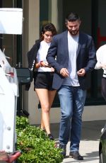 SELENA GOMEZ Leaves a Gym in Beverly Hills 04/02/2018