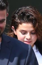SELENA GOMEZ Leaves a Gym in Beverly Hills 04/02/2018