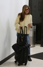 SELMA BLAIR at LAX Airport in Los Angeles 04/06/2018