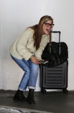 SELMA BLAIR at LAX Airport in Los Angeles 04/06/2018