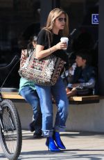 SELMA BLAIR Leaves a Hair Salon in Studio City 04/13/2018
