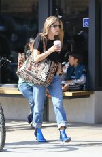 SELMA BLAIR Leaves a Hair Salon in Studio City 04/13/2018