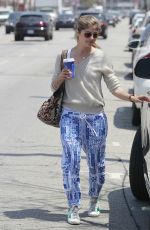 SELMA BLAIR Out for Coffee in Hollywood 04/27/2018