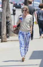 SELMA BLAIR Out for Coffee in Hollywood 04/27/2018