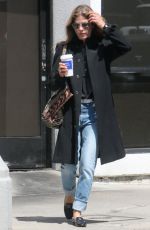 SELMA BLAIR Out for Coffee in Los Angeles 04/16/2018