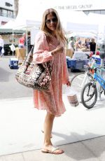 SELMA BLAIR Out for Morning Coffee in Studio City 04/15/2018