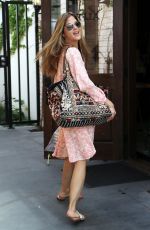 SELMA BLAIR Out for Morning Coffee in Studio City 04/15/2018