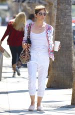 SELMA BLAIR Out in Los Angeles 04/11/2018